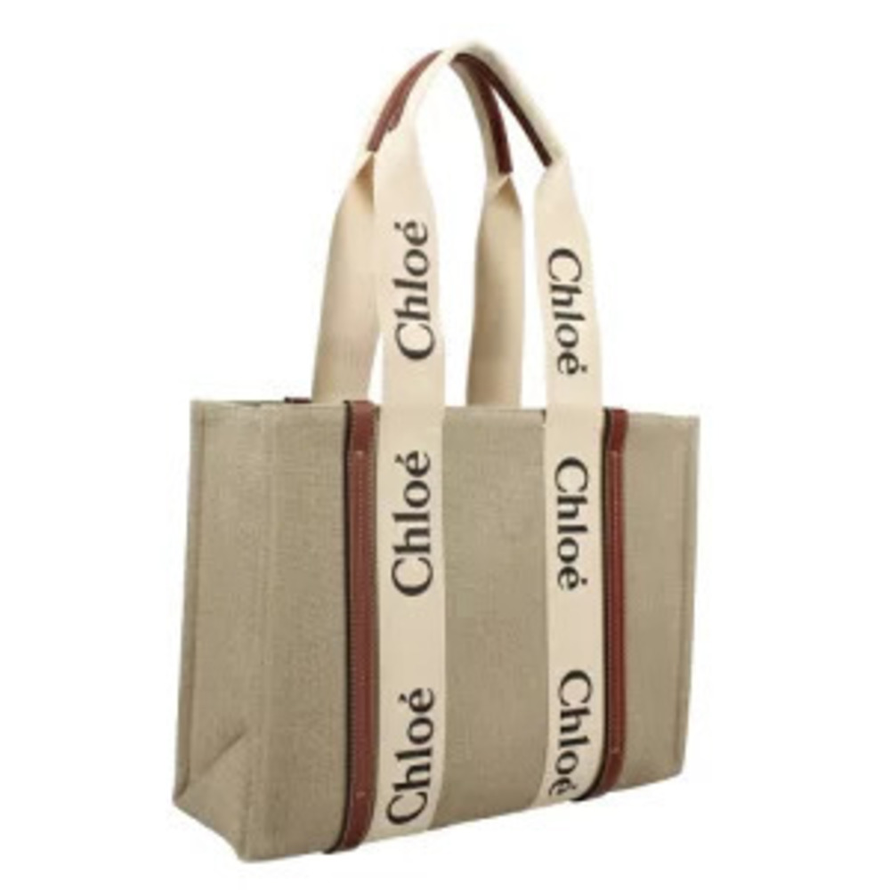 Chloe Bag Woody Tote Brown
